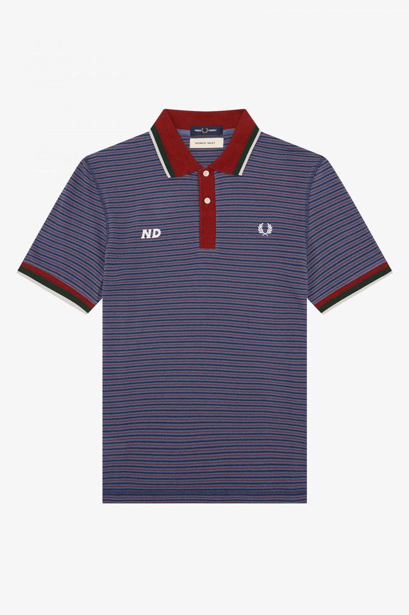 Navy Fred Perry SM3030 Men's Polo Shirts | PH 1479LISH